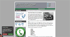 Desktop Screenshot of brittons-ash-garage.co.uk